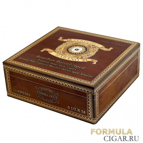 Сигары Perdomo Habano Bourbon Barrel-Aged Torpedo Connecticut/24 (шт.) Сигары Perdomo Habano Bourbon Barrel-Aged Torpedo Connecticut/24 (шт.)